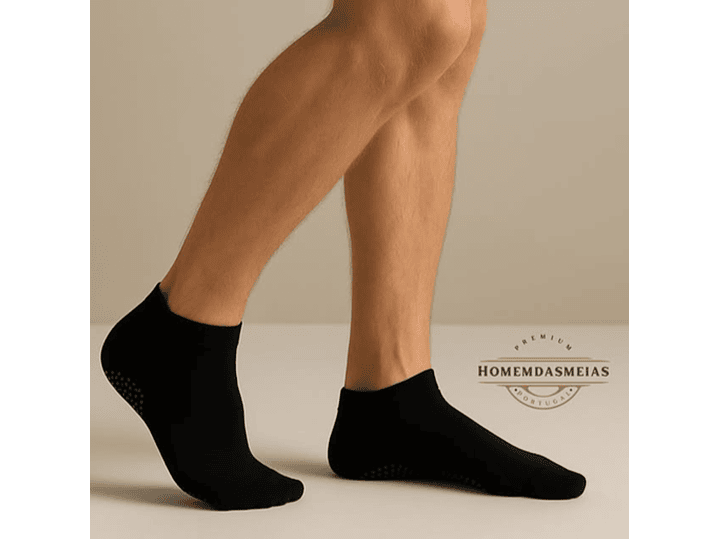 Meia baixa em fibra de bambu - Pack de 3 1