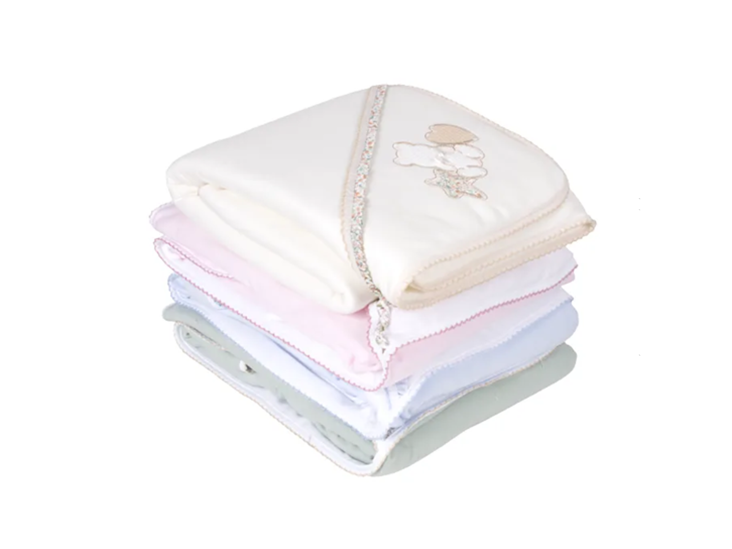 Manta para bebé em algodão Star Bear 2