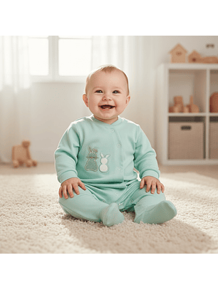 Babygrow em algodão - 3 meses (57-62 cm)