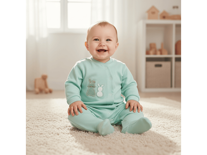 Babygrow em algodão - 3 meses (57-62 cm) 1