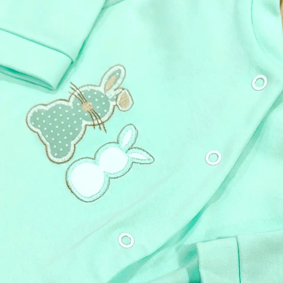 Babygrow em algodão - 3 meses (57-62 cm) 5