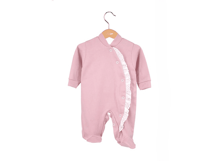 Babygrow em algodão com bordado inglês - 0 e 1 mês 2
