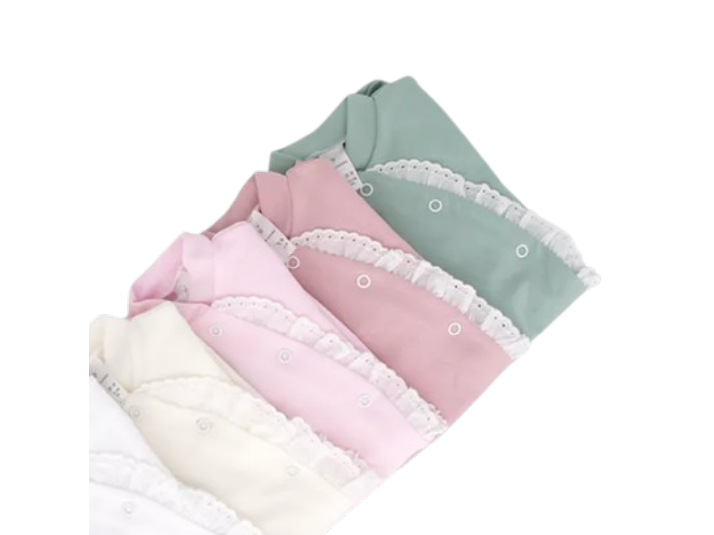 Babygrow em algodão com bordado inglês - 0 e 1 mês 4