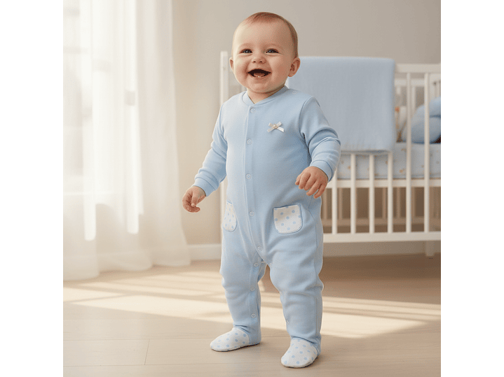 Pijama inteiro em algodão - 18 e 24 meses 1