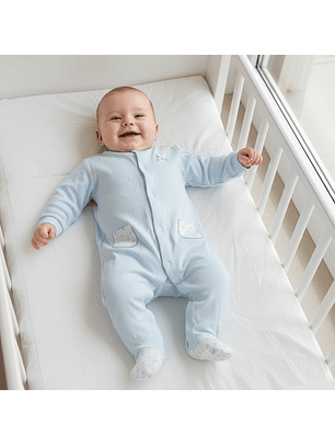 Pijama inteiro em algodão - 18 e 24 meses