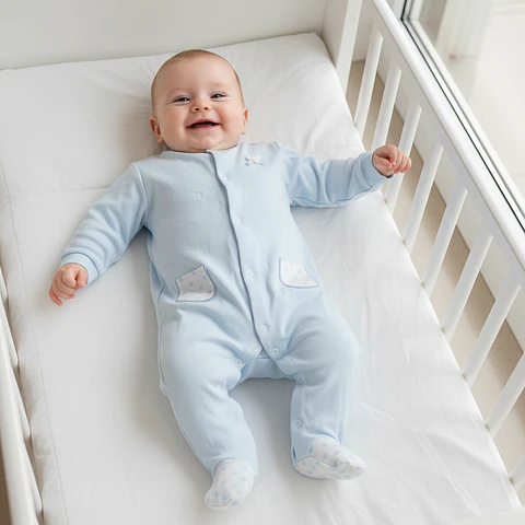 Pijama inteiro em algodão - 18 e 24 meses