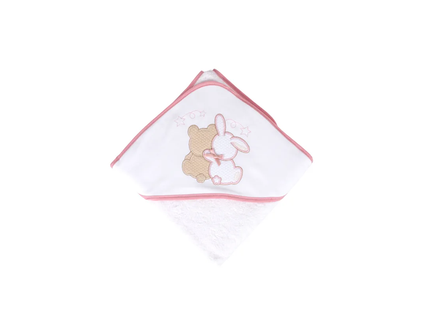 Toalha de banho em algodão bordada 1