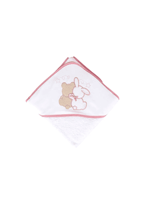 Toalha de banho em algodão bordada