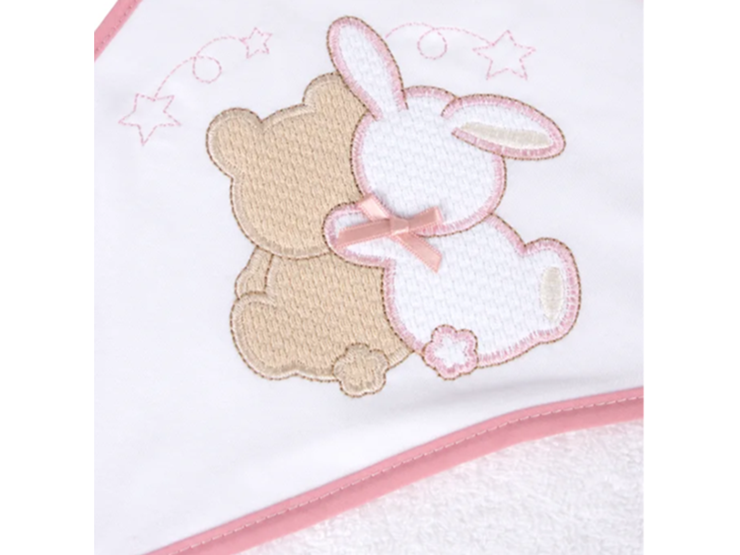 Toalha de banho em algodão bordada 2