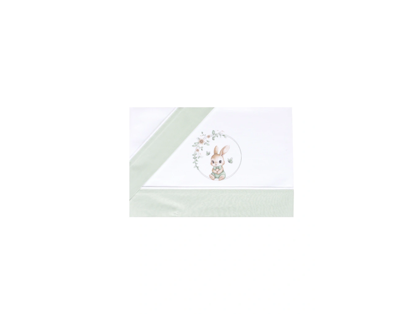 Jogo de lençóis para cama de grades em algodão 1