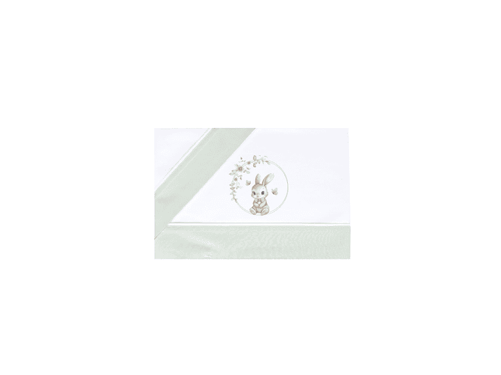 Jogo de lençóis para cama de grades em algodão 1