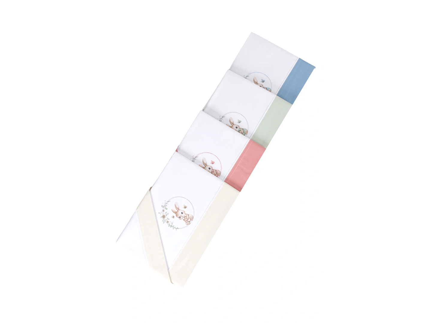 Jogo de lençóis para cama de grades em algodão 2