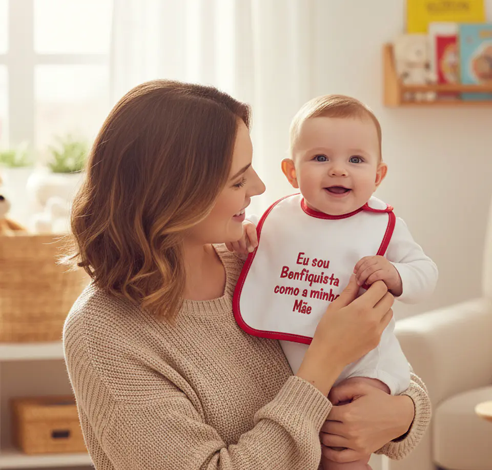Babete de Atilho Impermeável com Frases Divertidas 2