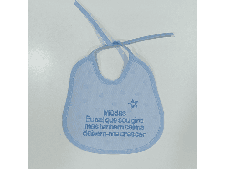 Babete de Atilho Impermeável com Frases Divertidas 5