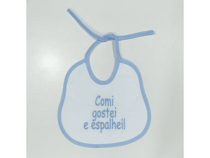 Babete de Atilho Impermeável com Frases Divertidas 6