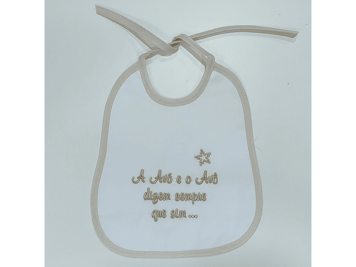 Babete de Atilho Impermeável com Frases Divertidas 7