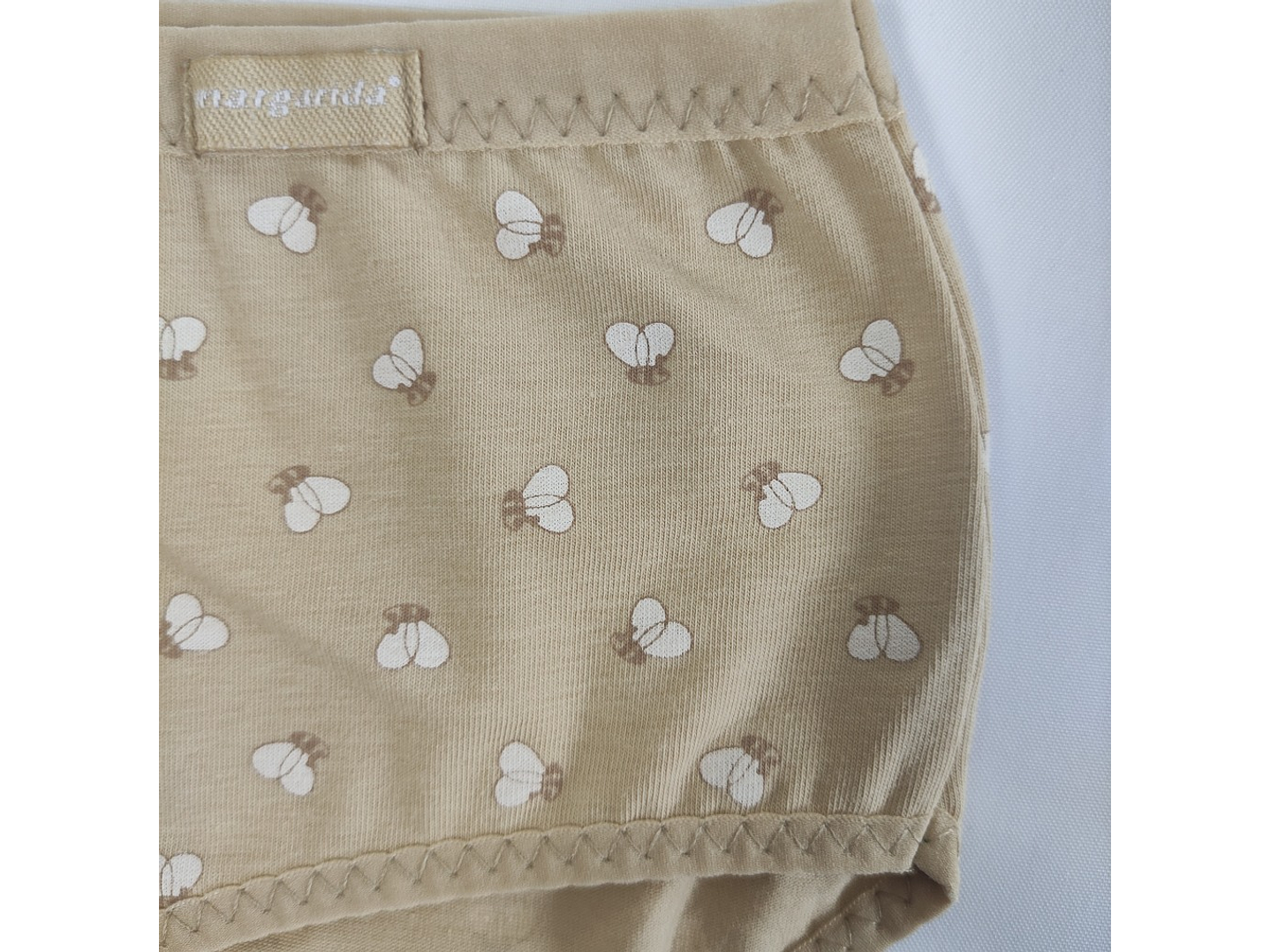 Cueca em algodão Margarida (abelhas) - Pack de 4  3