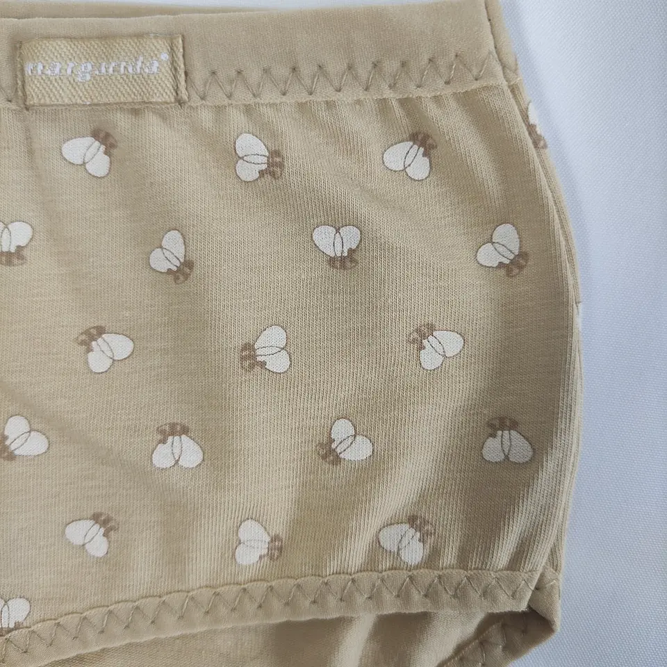 Cueca em algodão Margarida (abelhas) - Pack de 4  3