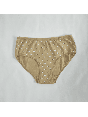 Cueca em algodão Margarida (abelhas) - Pack de 4 