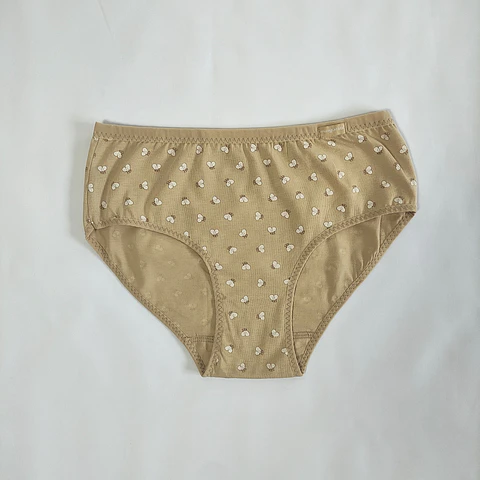 Cueca em algodão Margarida (abelhas) - Pack de 4 