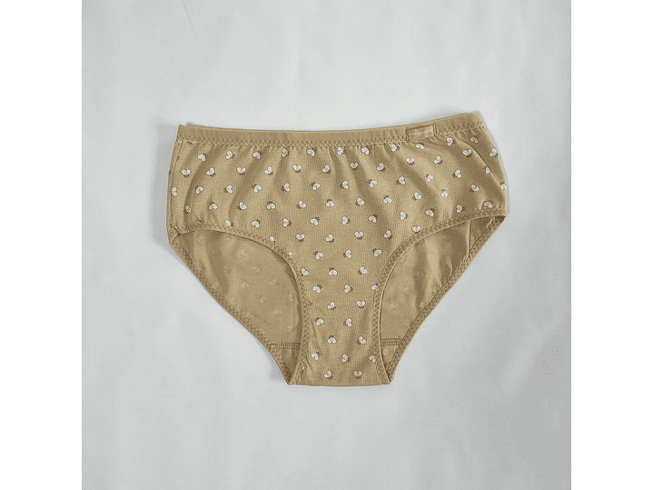 Cueca em algodão Margarida (abelhas) - Pack de 4  1