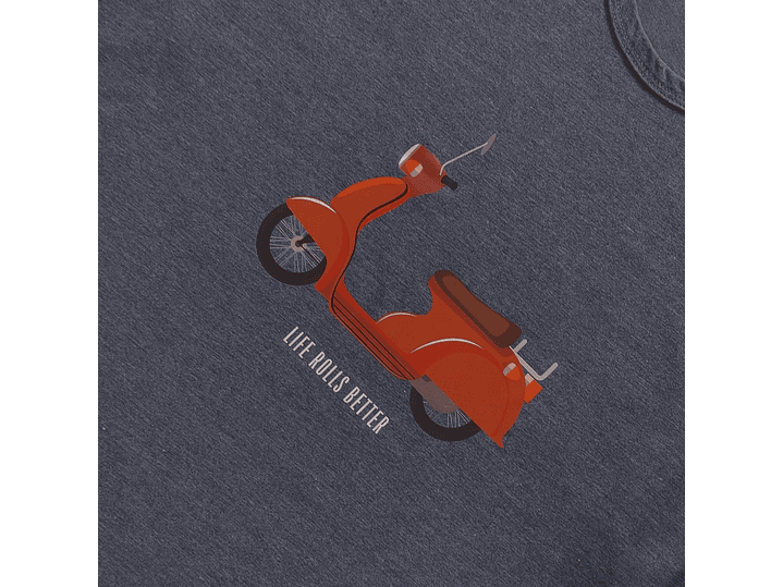 Pijama de Menino azul 100% Algodão com Scooter – Calças às Riscas | Fabricado em Portugal 2