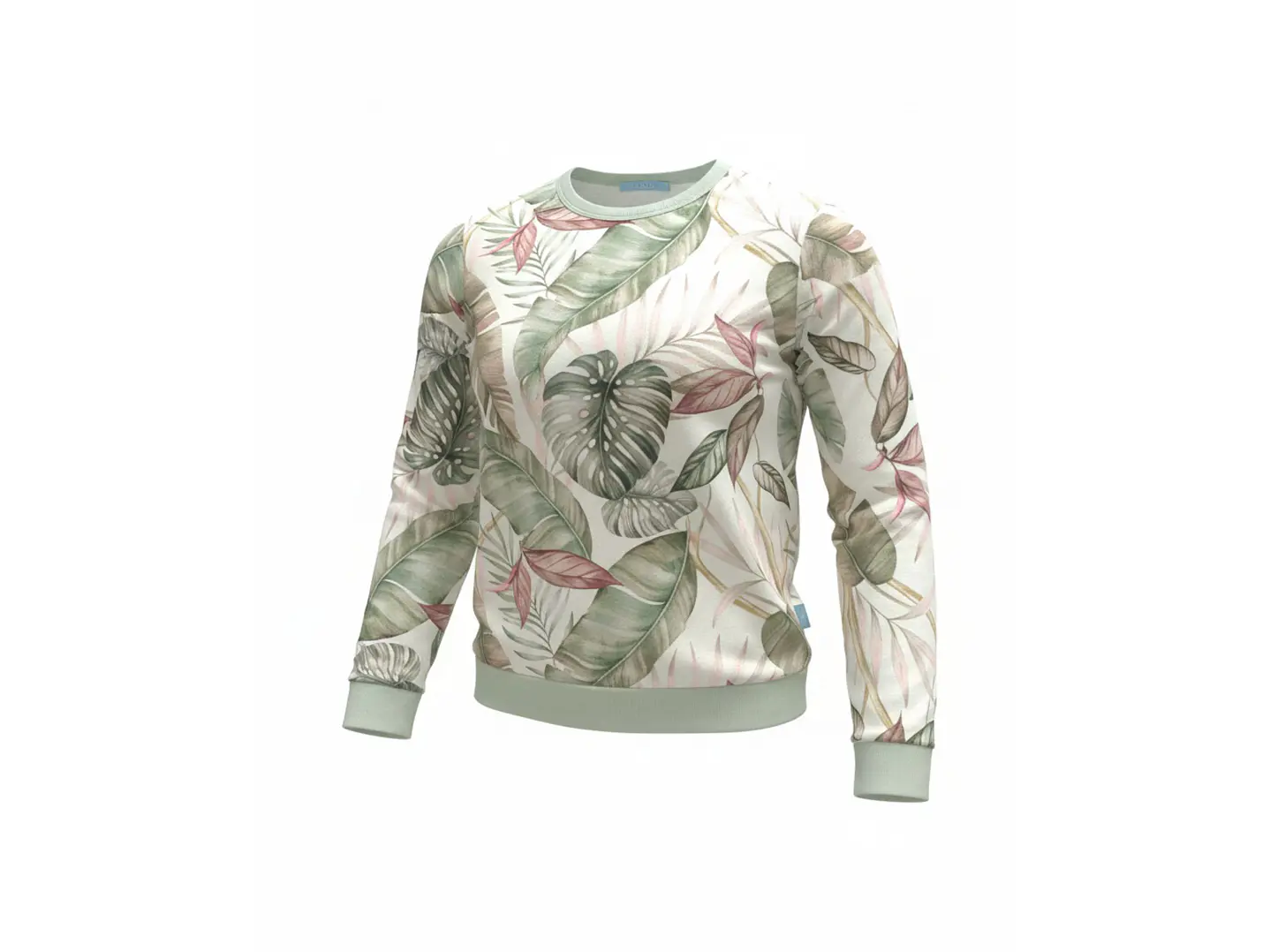 Pijama de mulher em algodão com decote redondo  3