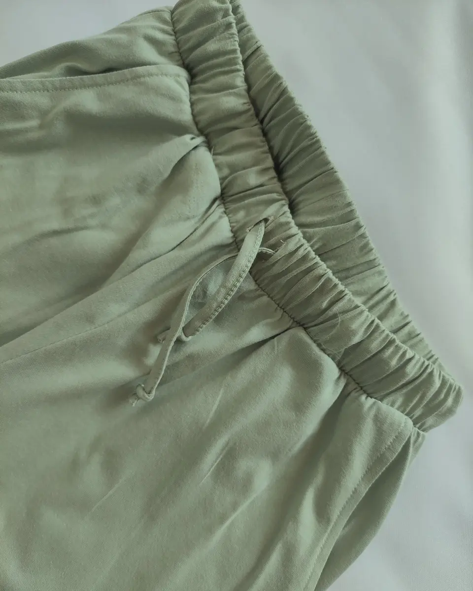 Pijama de mulher em algodão com decote redondo  4