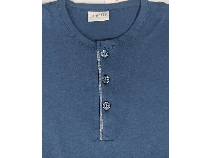 Pijama de Homem em Algodão com Calção 3