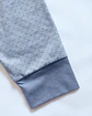 Pijama de homem em algodão - azul indigo - Thumbnail 3