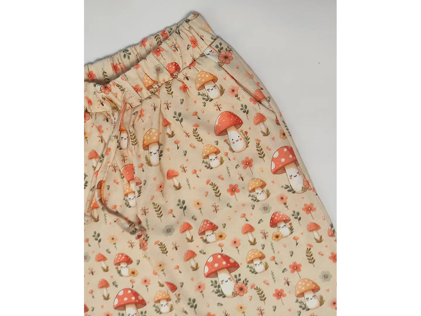 Pijama de menina em algodão - cogumelo 7