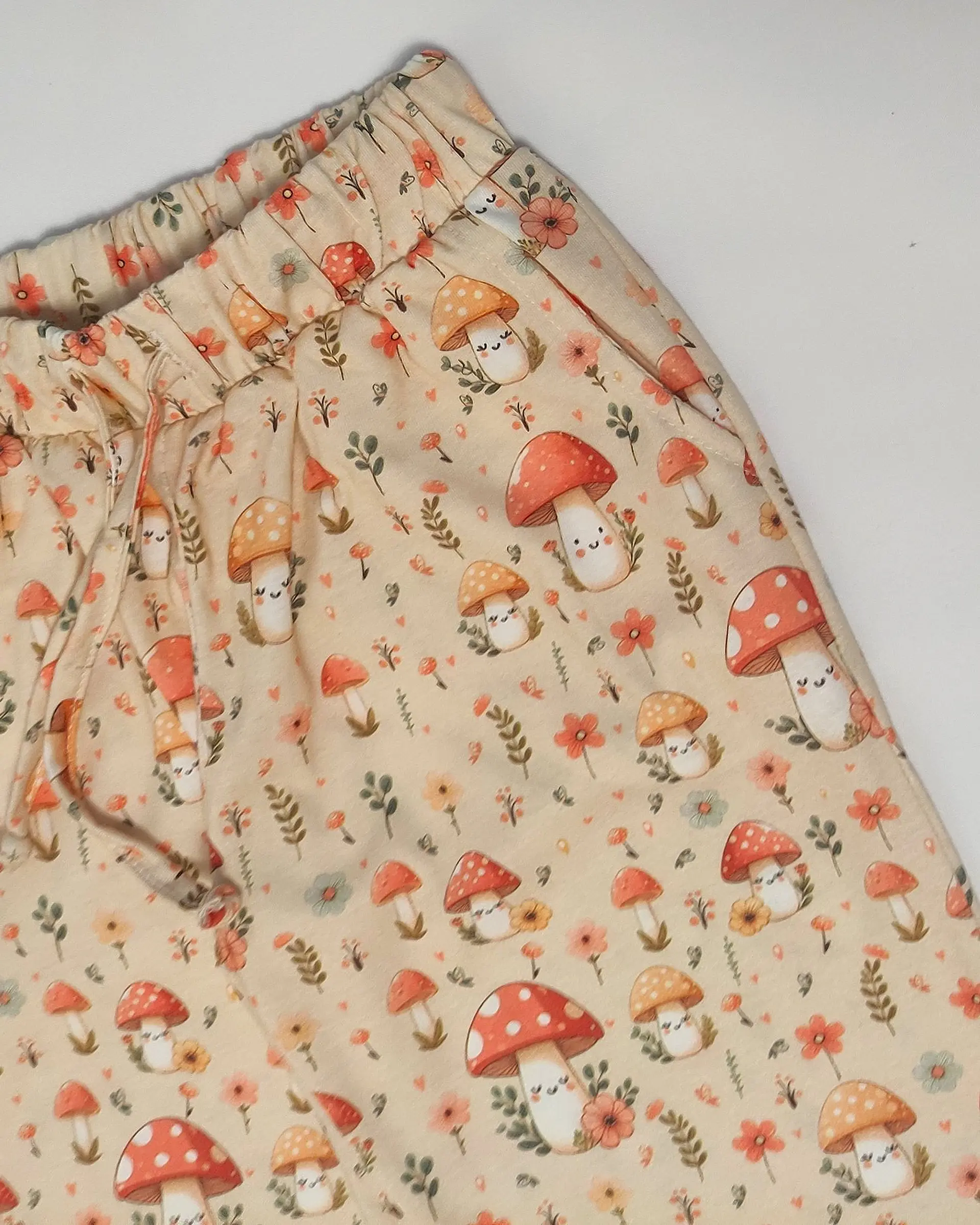 Pijama de menina em algodão - cogumelo 7