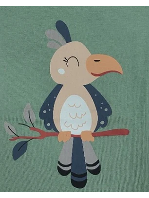 Pijama de menina em algodão 