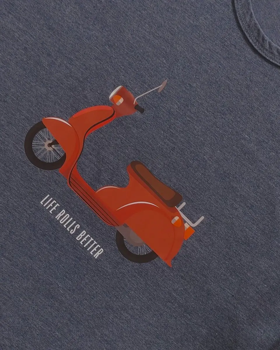 Pijama de Menino azul 100% Algodão com Scooter – Calças às Riscas | Fabricado em Portugal 5