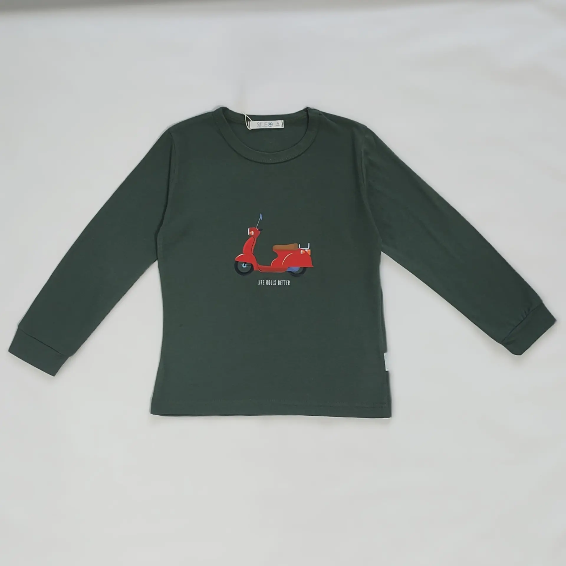 Pijama de Menino 100% Algodão com Scooter – Calças às Riscas | Fabricado em Portugal 6