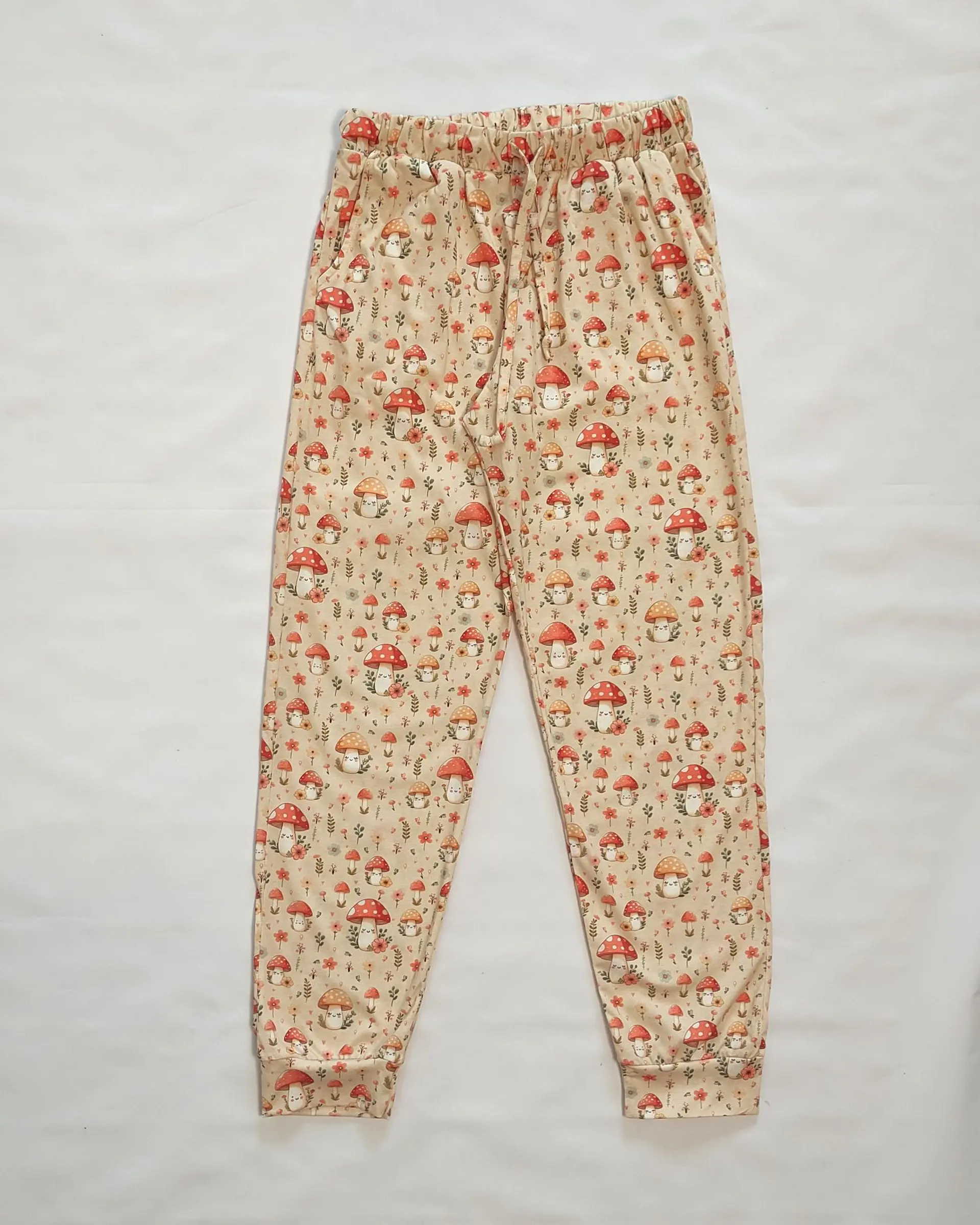 Pijama de Mulher em Algodão com Estampado de Cogumelos  5