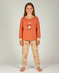Pijama de menina em algodão - cogumelo - Thumbnail 1