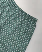 Pijama de homem em algodão verde jade - calção estampado - Thumbnail 5