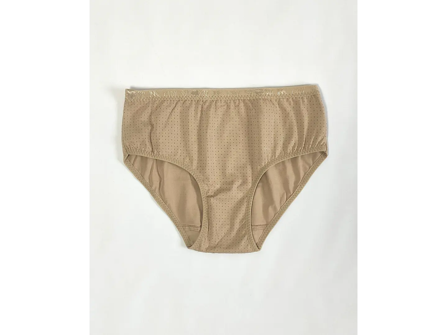 Cueca em algodão estampado em pintinhas- Pack de 4 1