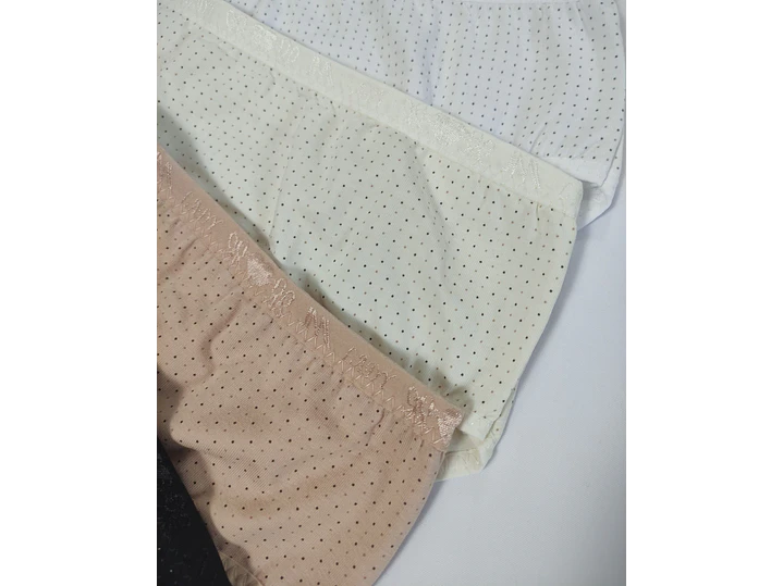 Cueca em algodão estampado em pintinhas- Pack de 4 3