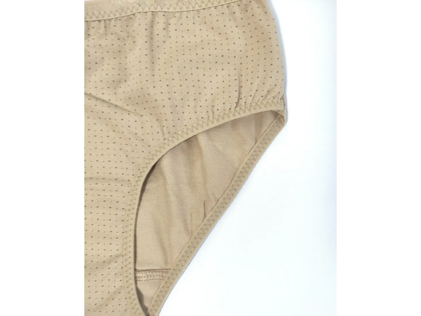 Cueca em algodão estampado em pintinhas- Pack de 4 4