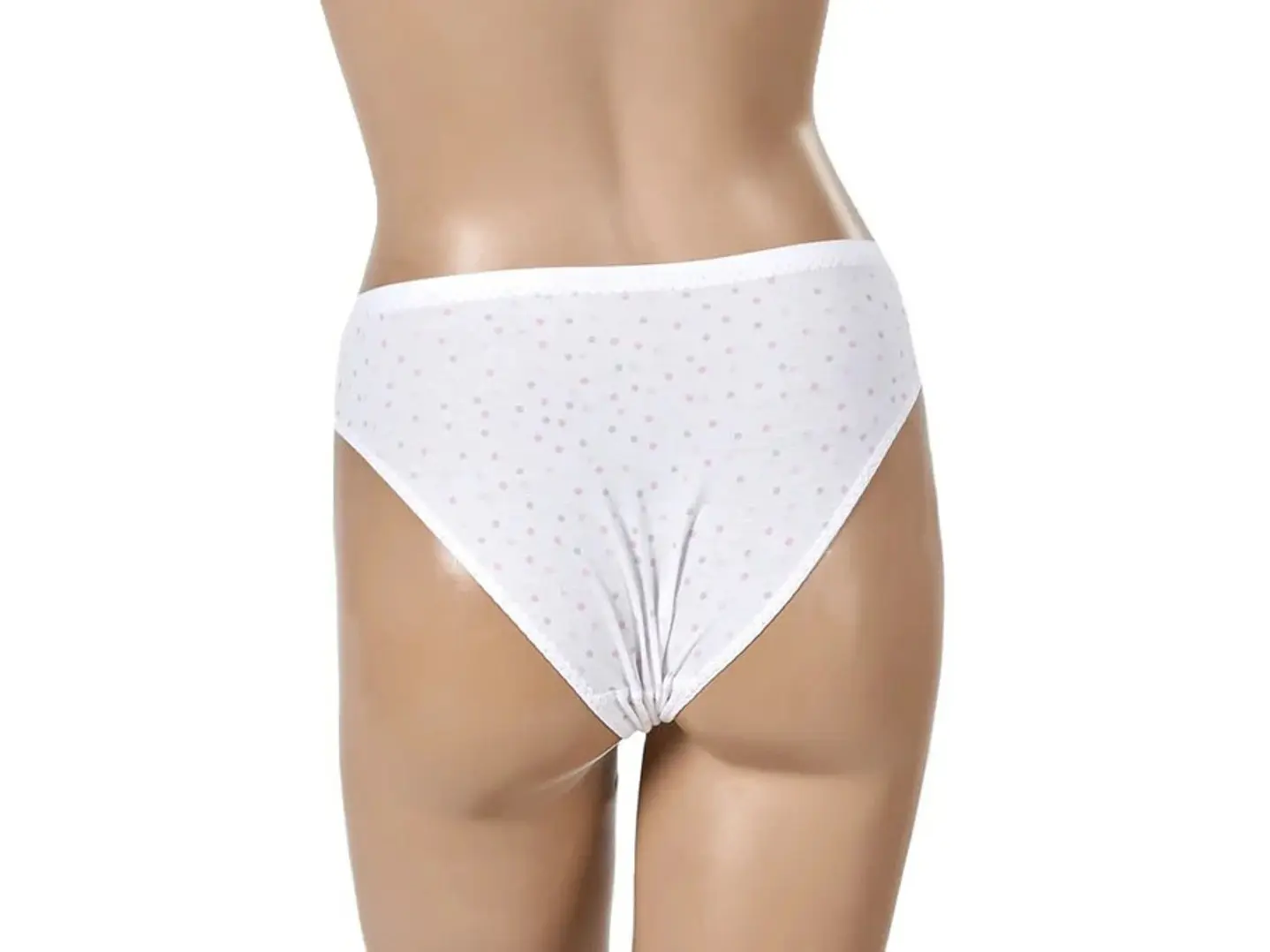 Bikini de algodão estampado 