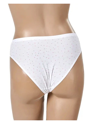 Bikini de algodão estampado 