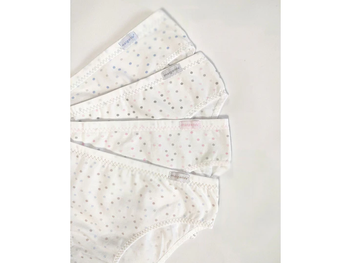 Bikini de algodão estampado 