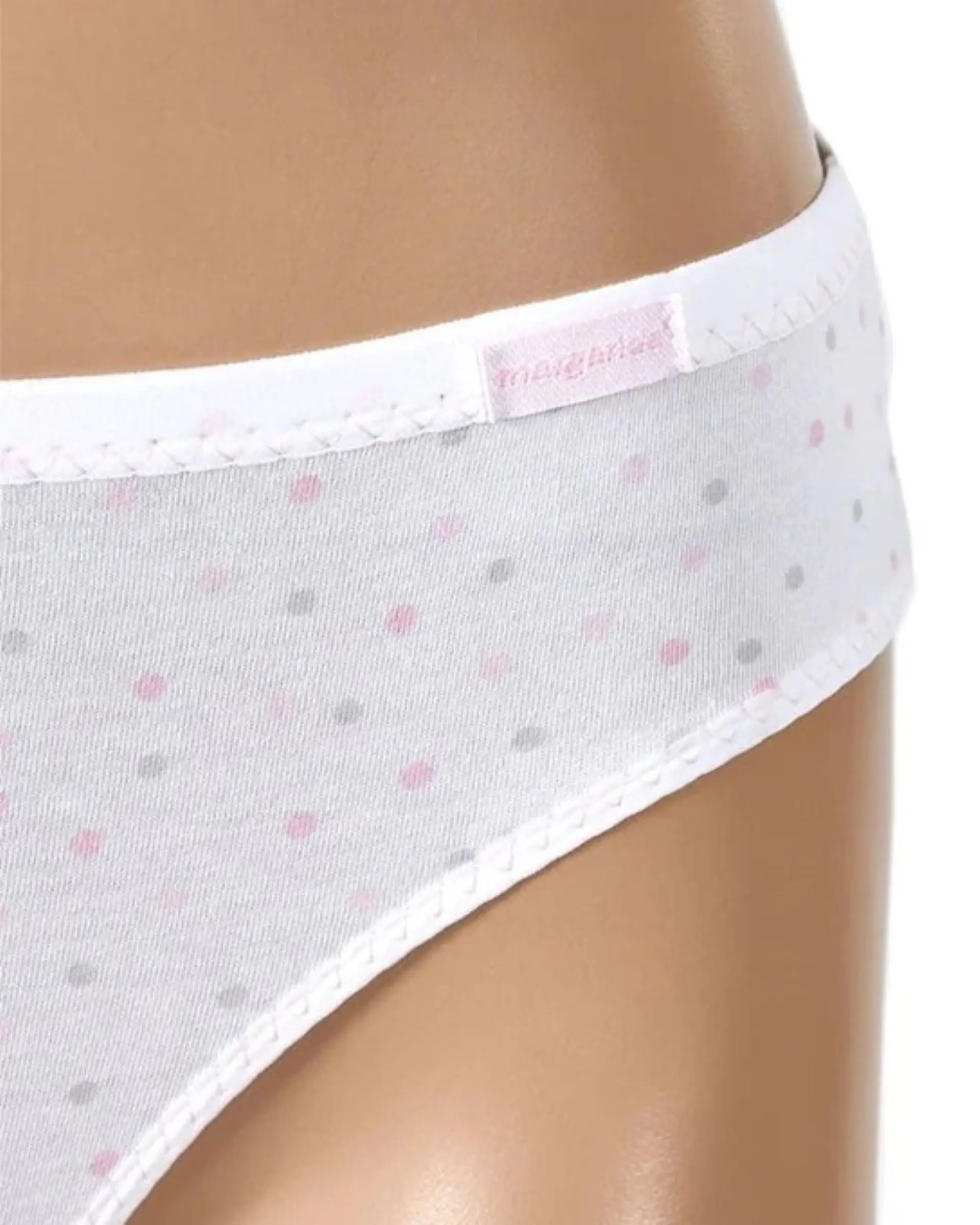 Bikini de algodão estampado 