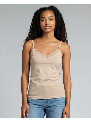 Camisola de interior de mulher com alça