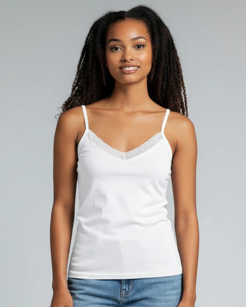 Camisola de interior de mulher com alça