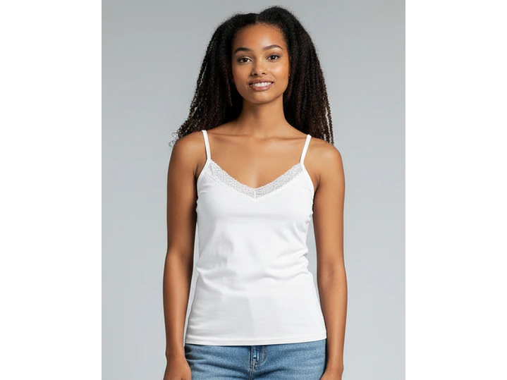 Camisola de interior de mulher com alça 2