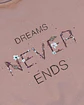 Pijama de Mulher Algodão Manga Comprida “Dreams Never Ends” com Calça Floral - Thumbnail 3