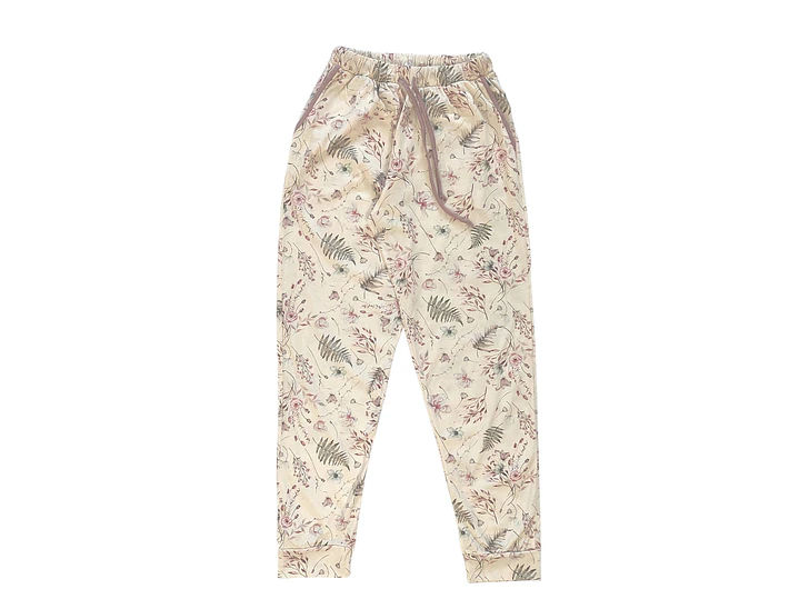 Pijama de Mulher Algodão Manga Comprida “Dreams Never Ends” com Calça Floral 8